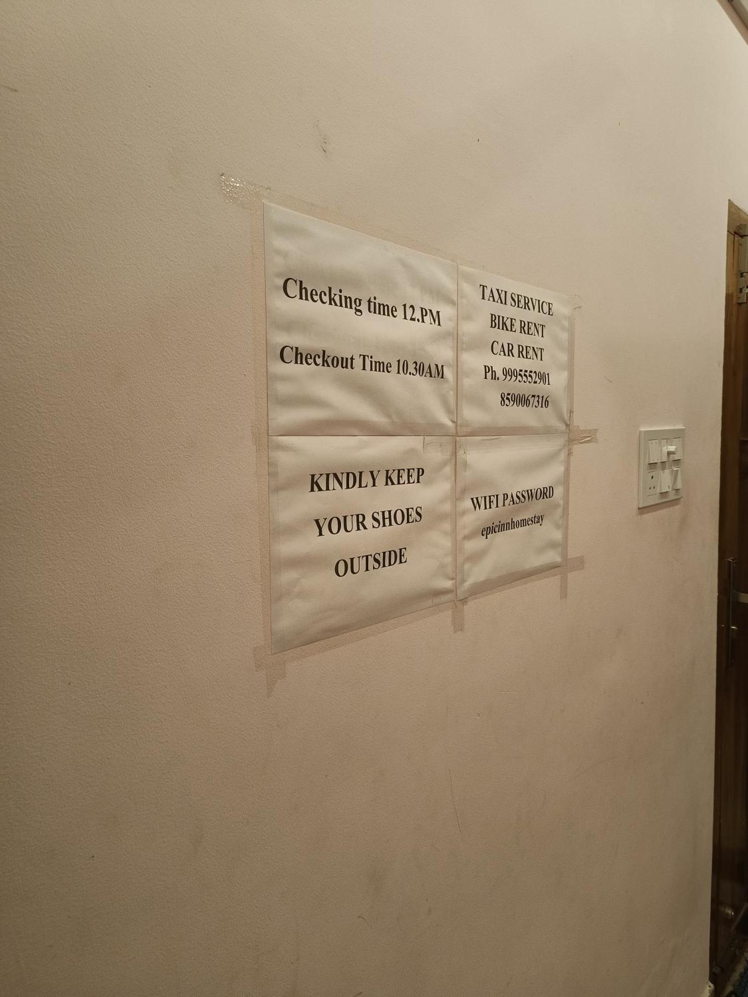 Epic Inn Villa Varkala With Kitchen Zimmer foto